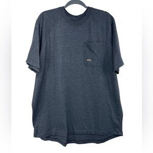 Ariat Rebar Dark Gray Pocket Tee Mens XL